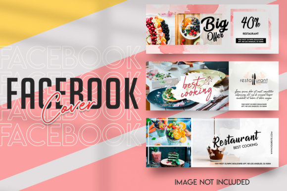 Download Food Banner Facebook Template Set - Banner Collection