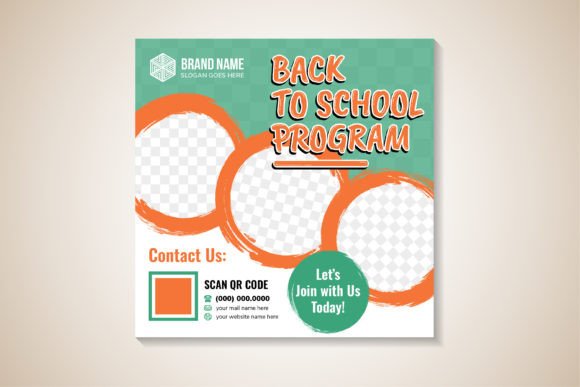 Download Back to School Square Banner - Banner Collection