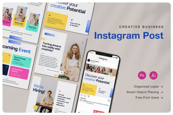 Download Creative Business Instagram Post - Business instagram post Collection