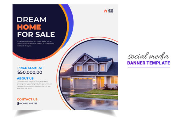 Download Real Estate Social Media Banner Design. - Banner Collection