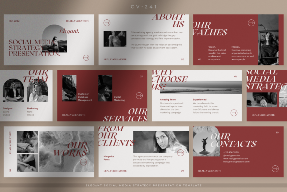 Download Social Media Strategy Presentation - Presentation Collection