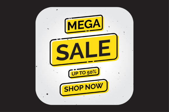 Download Mega Sale Social Media Banner - Banner Collection