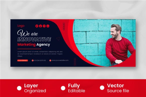 Download Modern Business Cover for Facebook Template - Facebook template Collection