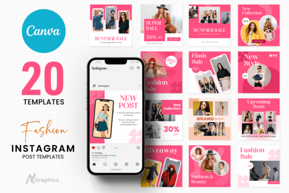 Download 20 Fashion Instagram Post Templates - Fashion instagram Collection