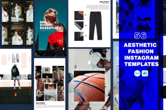 Download Aesthetic Fashion Instagram Template - Fashion instagram Collection