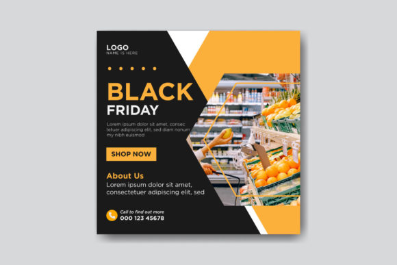 Download Black Friday Sales Facebook Template - Premium Resources